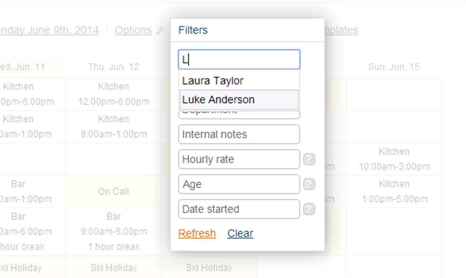 Auto-complete Now Available with Filters