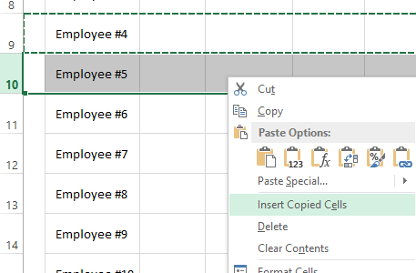 Adding staff to your rota template